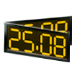 Clocks Digital double-sided