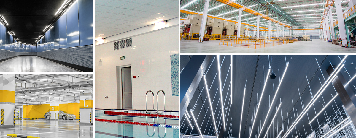 Industrial LED lamps